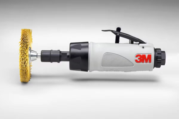 3M™ Scotch-Brite™ Dysk szczotkowy na trzpieniu Bristle BB-ZS, 50 mm, P80, żółty, typ C